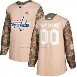 Camiseta Hockey Washington Capitals Personalizada Autentico 2017 Veterans Day Camuflaje