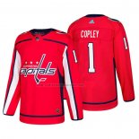 Camiseta Hockey Washington Capitals Pheonix Copley Primera Autentico Jugador Rojo