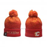 Gorro Beanie Calgary Flames Rojo