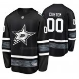 Camiseta Hockey 2019 All Star Dallas Stars Personalizada Negro