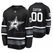 Camiseta Hockey 2019 All Star Dallas Stars Personalizada Negro