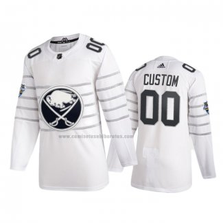 Camiseta Hockey 2020 All Star Buffalo Sabres Personalizada Autentico Blanco