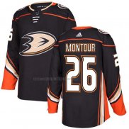 Camiseta Hockey Anaheim Ducks Brandon Montour Autentico Negro