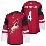 Camiseta Hockey Arizona Coyotes Niklas Hjalmarsson Primera Autentico 2018 Rojo