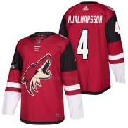 Camiseta Hockey Arizona Coyotes Niklas Hjalmarsson Primera Autentico 2018 Rojo