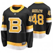 Camiseta Hockey Boston Bruins Matt Grzelcyk Alterno Premier Breakaway Negro