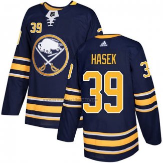 Camiseta Hockey Buffalo Sabres Dominik Hasek Autentico Azul