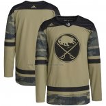 Camiseta Hockey Buffalo Sabres Military Appreciation Team Autentico Practice Camuflaje