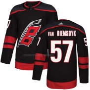 Camiseta Hockey Carolina Hurricanes Trevor Van Riemsdyk Autentico Alterno Negro