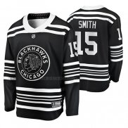 Camiseta Hockey Chicago Blackhawks Zack Smith Premier Alterno Negro