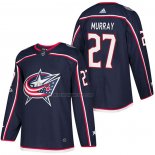 Camiseta Hockey Columbus Blue Jackets Ryan Murray Autentico Primera 2018 Azul