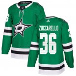 Camiseta Hockey Dallas Stars Mats Zuccarello Primera Autentico Verde