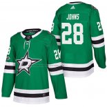 Camiseta Hockey Dallas Stars Stephen Johns Autentico Primera 2018 Verde