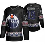 Camiseta Hockey Edmonton Oilers Mikko Koskinen Breakaway Negro