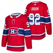 Camiseta Hockey Montreal Canadiens Jonathan Drouin Autentico Primera 2018 Rojo