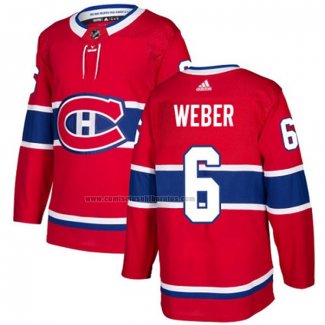 Camiseta Hockey Montreal Canadiens Shea Weber Primera Autentico Rojo