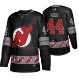 Camiseta Hockey New Jersey Devils Miles Wood Breakaway Negro