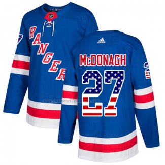 Camiseta Hockey New York Rangers Mcdonagh Azul