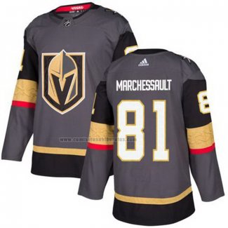 Camiseta Hockey Nino Vegas Golden Knights Jonathan Marchessault Primera Autentico Gris