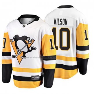 Camiseta Hockey Pittsburgh Penguins Garrett Wilson 2019 Segunda Breakaway Blanco