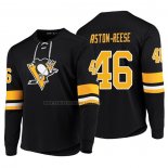 Camiseta Hockey Pittsburgh Penguins Zach Aston Reese Platinum Negro