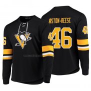 Camiseta Hockey Pittsburgh Penguins Zach Aston Reese Platinum Negro