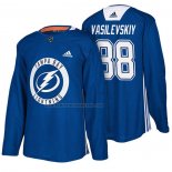 Camiseta Hockey Tampa Bay Lightning Andrei Vasilevskiy New Season Practice Azul