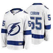 Camiseta Hockey Tampa Bay Lightning Braydon Coburn 2019 Segunda Breakaway Blanco