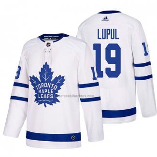 Camiseta Hockey Toronto Maple Leafs Joffrey Lupul Segunda 2017-2018 Blanco