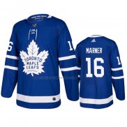 Camiseta Hockey Toronto Maple Leafs Mitchell Marner Primera Autentico Azul