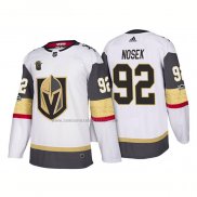 Camiseta Hockey Vegas Golden Knights Tomas Nosek Segunda 2018 Blanco