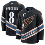 Camiseta Hockey Washington Capitals Alexander Ovechkin 50th Anniversary Premier Breakaway Negro