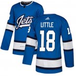 Camiseta Hockey Winnipeg Jets Bryan Little Alterno Autentico Azul