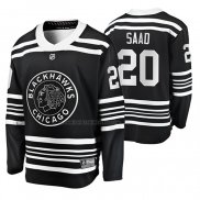 Camiseta Hockey Chicago Blackhawks Brandon Saad Premier Alterno Negro