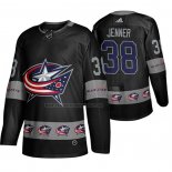 Camiseta Hockey Columbus Blue Jackets Boone Jenner Breakaway Negro