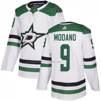 Camiseta Hockey Dallas Stars Mike Modano Road Autentico Blanco