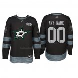 Camiseta Hockey Dallas Stars Personalizada Negro