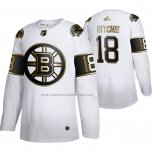 Camiseta Hockey Golden Edition Boston Bruins Brett Ritchie Limited Blanco