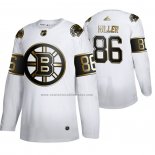 Camiseta Hockey Golden Edition Boston Bruins Kevan Miller Limited Blanco