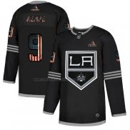 Camiseta Hockey Los Angeles Kings Kempe 2020 USA Flag Negro