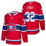 Camiseta Hockey Montreal Canadiens Mark Streit Autentico Primera 2018 Rojo