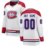 Camiseta Hockey Montreal Canadiens Personalizada Segunda Blanco