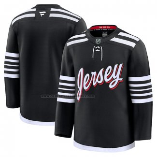 Camiseta Hockey New Jersey Devils Alterno Negro