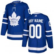 Camiseta Hockey Nino Toronto Maple Leafs Personalizada Primera Azul