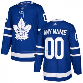 Camiseta Hockey Nino Toronto Maple Leafs Personalizada Primera Azul