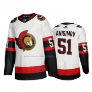 Camiseta Hockey Ottawa Senators Artem Anisimov Segunda 2020-21 Blanco