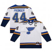 Camiseta Hockey St. Louis Blues Autentico 2022 Winter Classic Crema