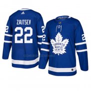 Camiseta Hockey Toronto Maple Leafs Nikita Zaitsev Autentico Primera Azul