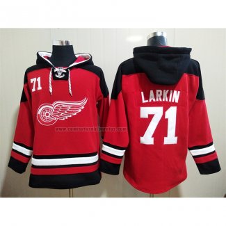 Sudaderas con Capucha Detroit Red Wings Dylan Larkin Rojo