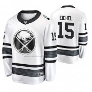 Camiseta Hockey 2019 All Star Buffalo Sabres Jack Eichel Blanco